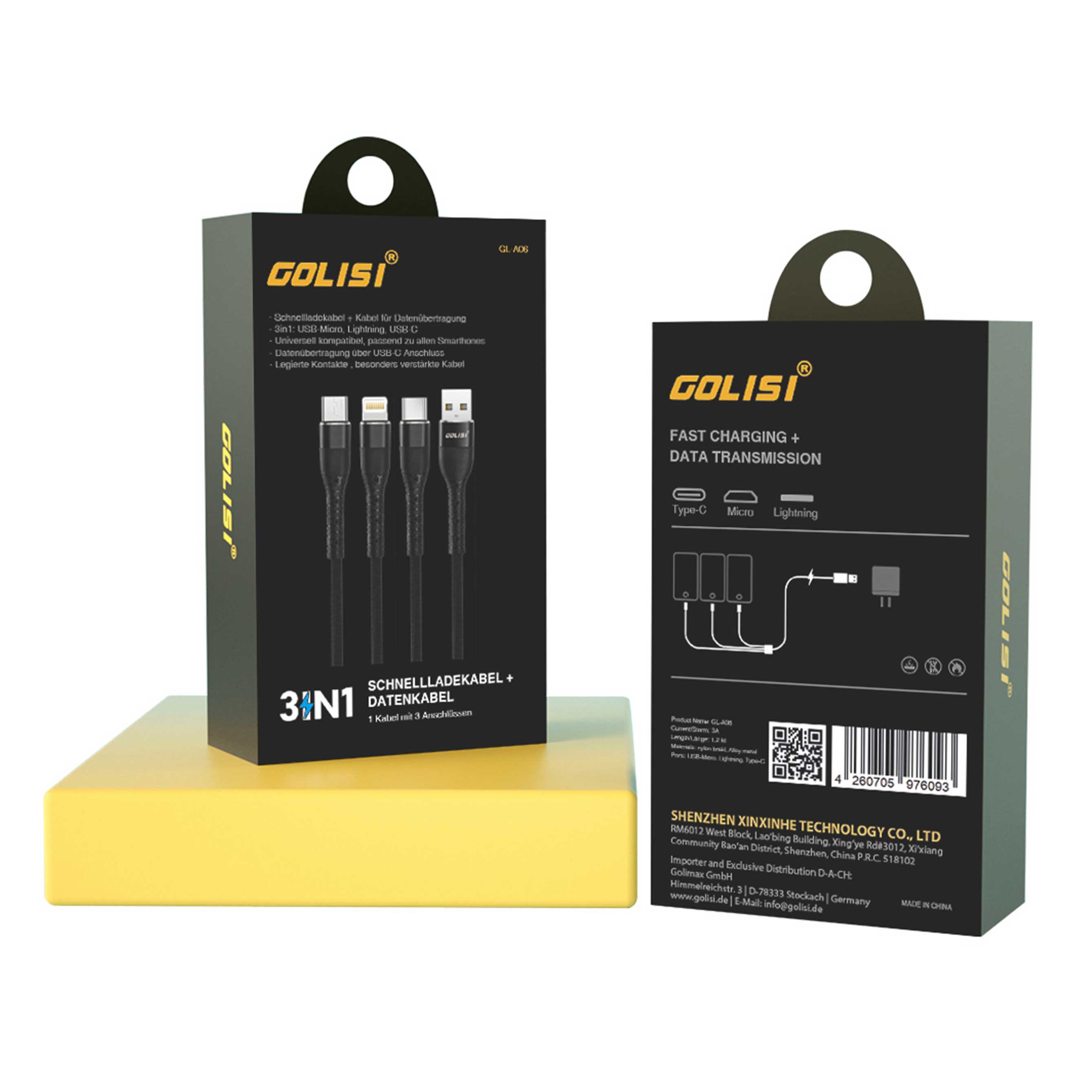 Golisi GL-A06 Schnellladekabel